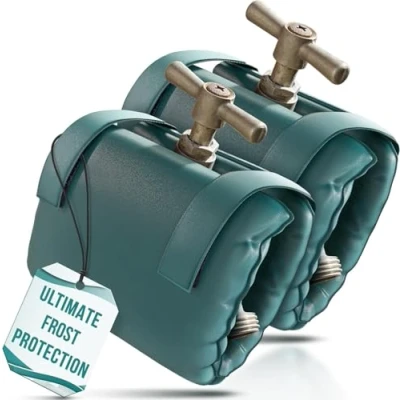 Image of Medipaq Thermal Tap Jacket 2X Outside Covers for The Winter Outdoor Taps Cover Frost Protector Garden
