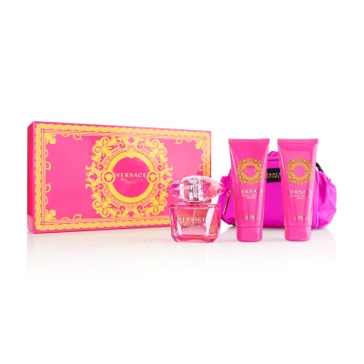 Image of Versace Bright Crystal Absolu Eau de Parfum 90ml Spray Gift Set