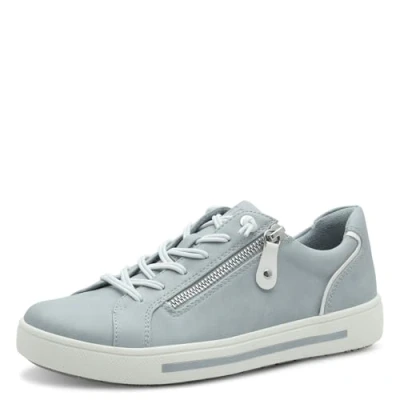 Image of Jana Women&#039;s 8 23660 42 Sneaker, Light Blue, 7.5 UK