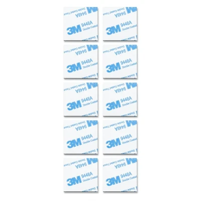 Image of St Helens Home &amp; Garden Double Sided Square 30x30mm Adhesive Mounting Pads. Pack of 10