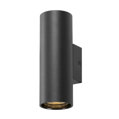 Image of SLV Asto Tube wall light, GU10, up/down, black
