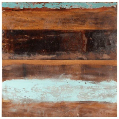 Image of vidaXL Square Table Top 80x80 cm 25 27 mm Solid Reclaimed Wood