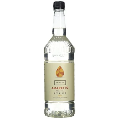Image of Simply Amaretto Syrup 1 Litre (Pack of 2)