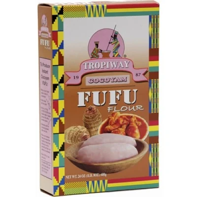 Image of TROPIWAY Cocoyam Flour (Fufu), 680 g