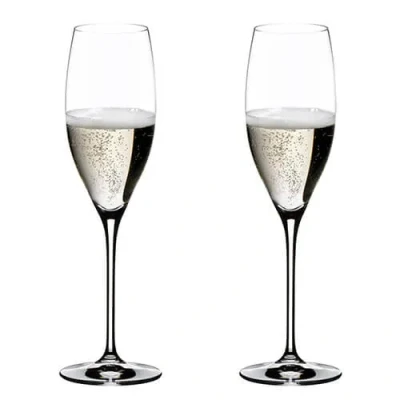 Image of Riedel Champagne Glasses Vinum Cuvee Prestige 2 Pieces