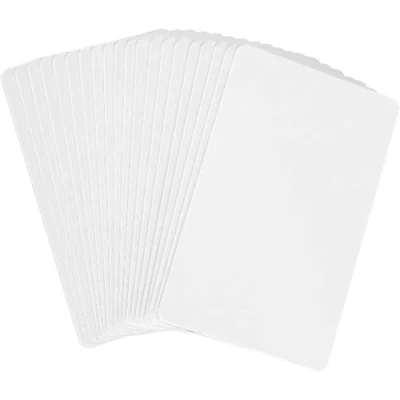 Image of 30 pcs Mifare Classic 1K Cards Smart RFID Card, Blank White Tags ISO 14443A 13.56MHz S50 Printable for Door Entry Hotel Key