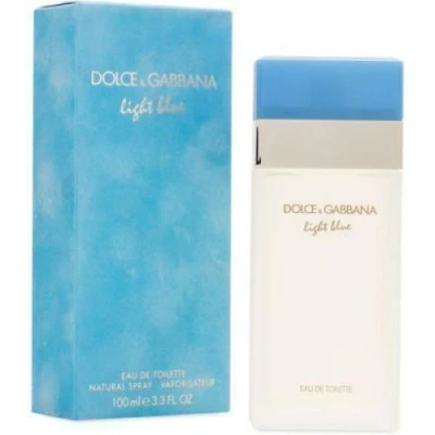 Image of Dolce &amp; Gabbana Womens And Light Blue Eau De Toilette Spray 100Ml One Size