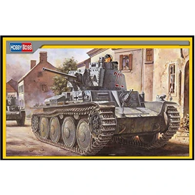 Image of German PZ KPFW BFWG 38 T AUSF.B 1/35 tank Hobbyboss model kit 80138
