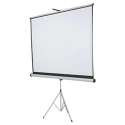Image of Nobo 1902396 1750 x 1325mm Tripod Mounted Projection Screen