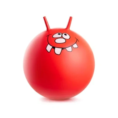 Image of Toyrific Jump N Bounce Space Hopper Retro Exercise Ball for Kids, 20 24inch, Multiple Designs, Blue