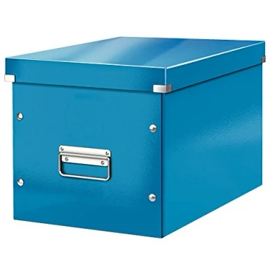 Image of Leitz Large Storage Cube, Blue, Click and Store Range, 61080036