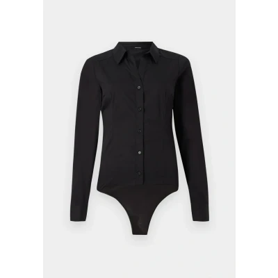 Image of Vero Moda Vmlady String Shirt Buttondown blouse, Women&#039;s, Size: XL, Black