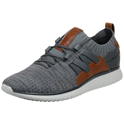 Image of Cole Haan Men&#039;s Grand Motion Woven Stitchlite Sneaker, Grey, 11 UK