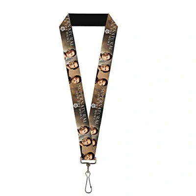 Image of Buckle Down Key Chain Lanyard Supernatural Not Applicable
