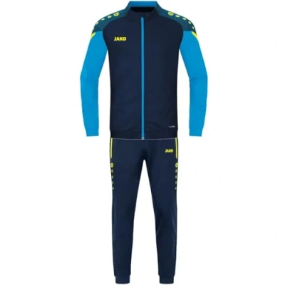Image of JAKO Men&#039;s Polyester Performance Tracksuit, Navy Blue, XXX Large