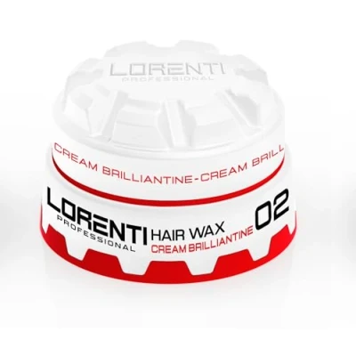 Image of Lorenti Tokyo &amp; Seoul Hair Styling Cream Brilliantine Wax Shine Light Hold No: 02 150 ml