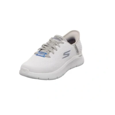 Image of Skechers Men&#039;s Go Walk Flex New World Sneaker, White Grey, 9.5 UK