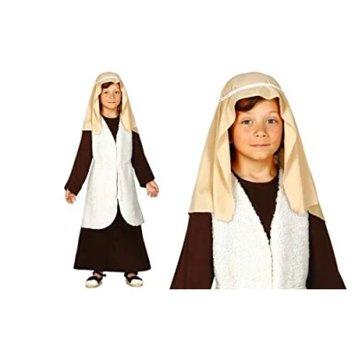 Image of Guirca Costume of Hebrew Shepherd, 5 6 Years años brown