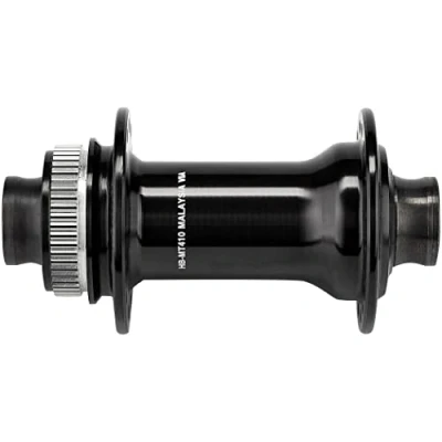 Image of Shimano Non Series MTB HB MT410 front hub, for Centre Lock disc mount, 32H, 15 x 100 mm, black