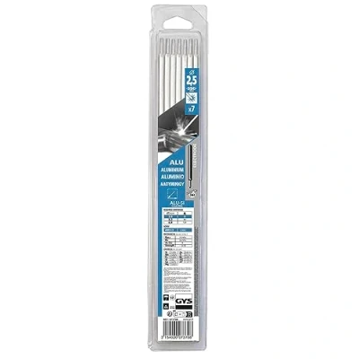Image of GYS 073708 Aluminium Welding Electrode, E4043, Ø2.5, 7 Pack