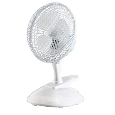 Image of Draper 230V Clip On Desk Fan, 6&quot;/150mm, 15W