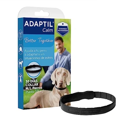 Image of CEVA Adaptil Calm Anti Stress For Dogs Fears, Loud Noises, Learning, Adoption Collar M/L Medium And Large