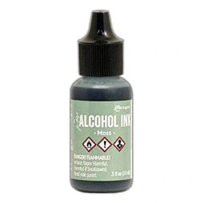 Image of Ranger Tim Holtz® Alcohol Inks Moss,18 ml