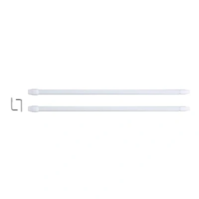 Image of Je Cherche une Idee di8620 Barra extensible plástico blanco 2 x 30 cm