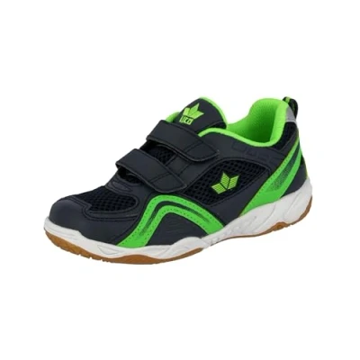 Image of Lico Enjoy V Multisport Indoor Shoes, Blue Marine Lemon Lemon, 2.5 UK