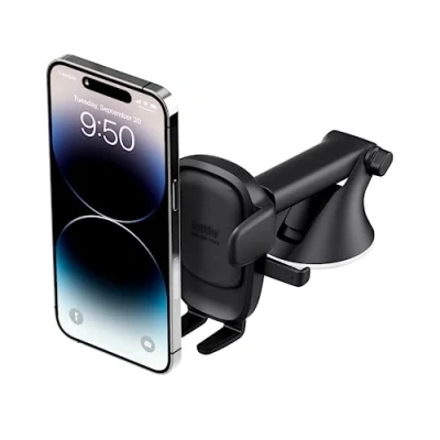 Image of iOttie Easy One Touch 6 Universal Car Mount Dashboard &amp; Windshield Suction Cup Phone Holder for iPhone Samsung, Google, All Smartphones