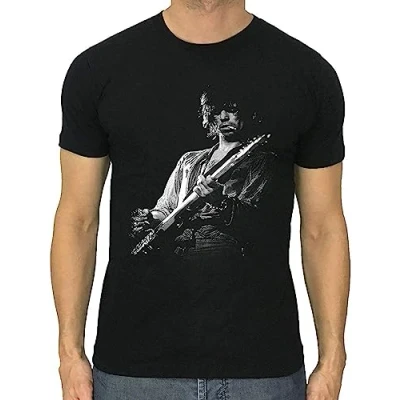 Image of Keith Richards t Shirt UK Guitarist New Men Black Size M