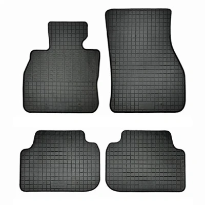 Image of AUTO STYLE Rubber car mats set compatible with Mini Clubman F54 2015 (4 pieces)