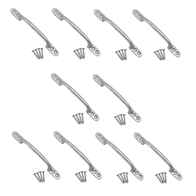Image of Hot Bed Pull Handle Cast Iron for Garden Sheds and Gates 6&quot; Pack of 10