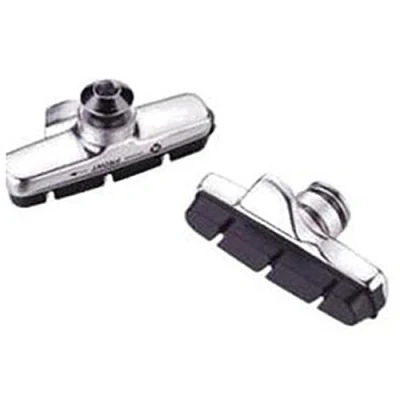 Image of Ashima Aluminium Road Brake Shoe Black, Campagnolo Rim Pads