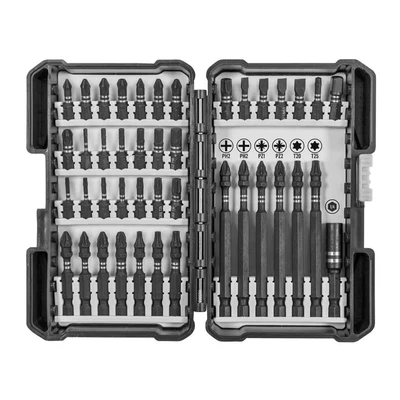 Image of DART Impact Driver Bit Set 42 Piece Includes 25mm, 50mm and 89mm Bits 1/4&quot; Magnetic Holder