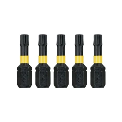 Image of Dewalt DT7384TQZ 25 mm TX30 IR Torsion Bits (Pack of 5)