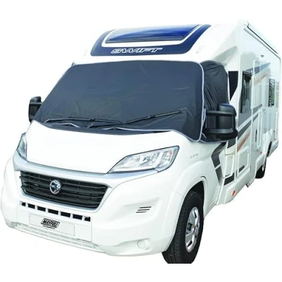 Image of Netagon Camper Van &amp; Motorhome External Blackout Screen for Motorhomes Based 4 Layer 3 Piece Set