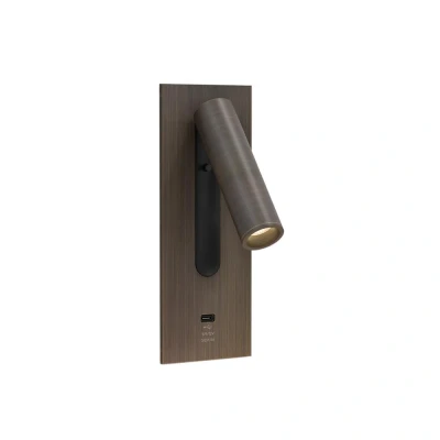 Image of Fuse 3 USB C Bronze Reading Light Astro