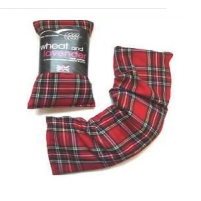 Image of Herbal Microwave Heat Cushion Tartan Wheat bag Pain Reliever Fragranced Lavender