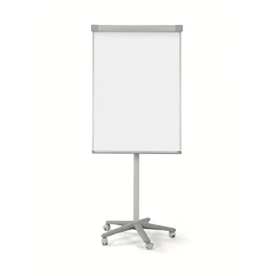 Image of Bi Office Smart Flipchart Mobile Easel, Lacquered Steel Magnetic Surface, Aluminium Structure, 70 x 100 cm (Euro Size)