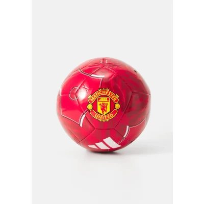 Image of adidas Performance Manchester United CLUB HOME Unisex Football, Size: 5, Red/active maroon/black