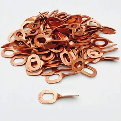 Image of Turbo Pro Twisted Pull Ring car dent repair welding studs spot welder spotter weld bits Auto Bodywork Key Shape Pulling Parts 50pcs/lot