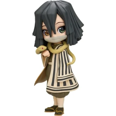 Image of Banpresto Obanai Iguro Ver.B Demon Slayer Kimetsu No Yaiba Q Posket Figurine 14 cm