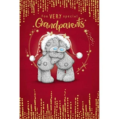 Image of Me To You Bear Very Special Grandparents Christmas Card