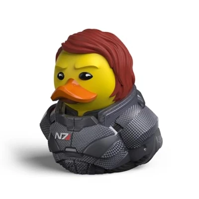 Image of TUBBZ First Edition: Mass Effect Female Commander Shepard Cosplaying Rubber Duck Vinyl Figure