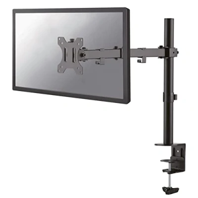 Image of Newstar FPMA D550BLACK Full Motion Desk Mount (clamp &amp; grommet) for 10 30&quot; Monitor Screen, Height Adjustable Black