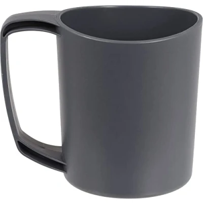 Image of Lifeventure Ellipse Reusable Mug For Camping, Travel &amp; Outdoor Graphite