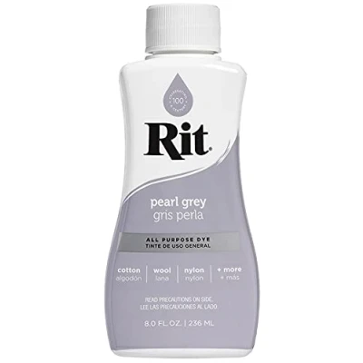 Image of Rit Multi Purpose Dye Liquid, Pearl Grey, 236 ml (Pack of 1)