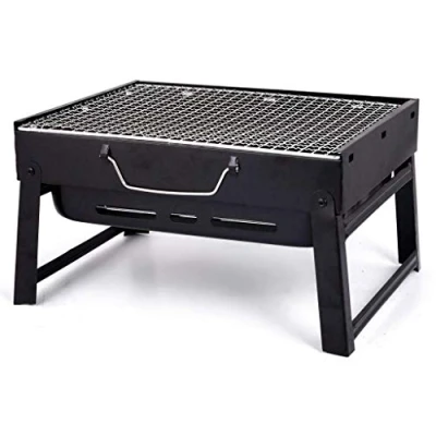 Image of Redwood Portable Folding Charcoal Tabletop Bbq Grill