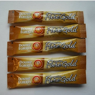 Image of 100 (4 x 25) Douwe Egberts Pure Gold 1 Cup Coffee Sachets